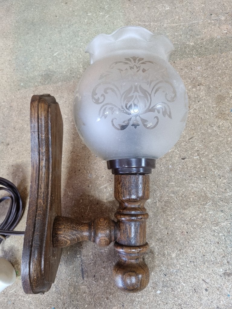 Wandlamp, Ophalen
