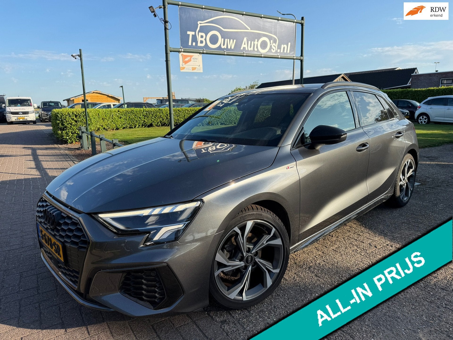 Audi A3 Sportback 35 TFSI edition one|S-Line|, Auto's, Automatische klimaatregeling, 4 cilinders, 150 pk, Bedrijf