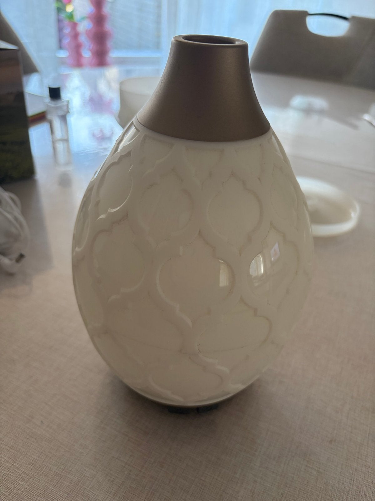 Aroma diffuser van Young living met kabel, zonder doos, Kunststof, Ophalen of Verzenden, Zo goed als nieuw, Modern