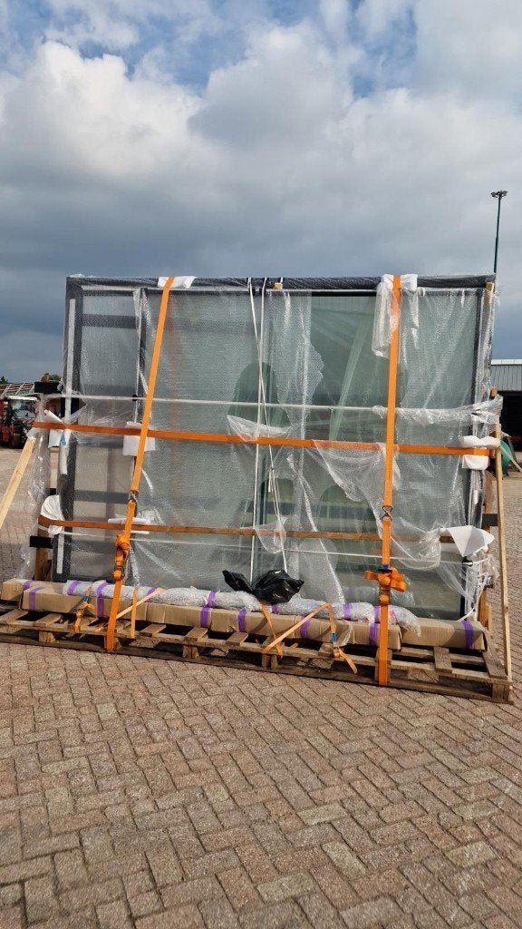 Reynaers aluminium vast raam 255,5 x 267 cm – HR++ glas, Ophalen, Nieuw, 160 cm of meer, 160 cm of meer