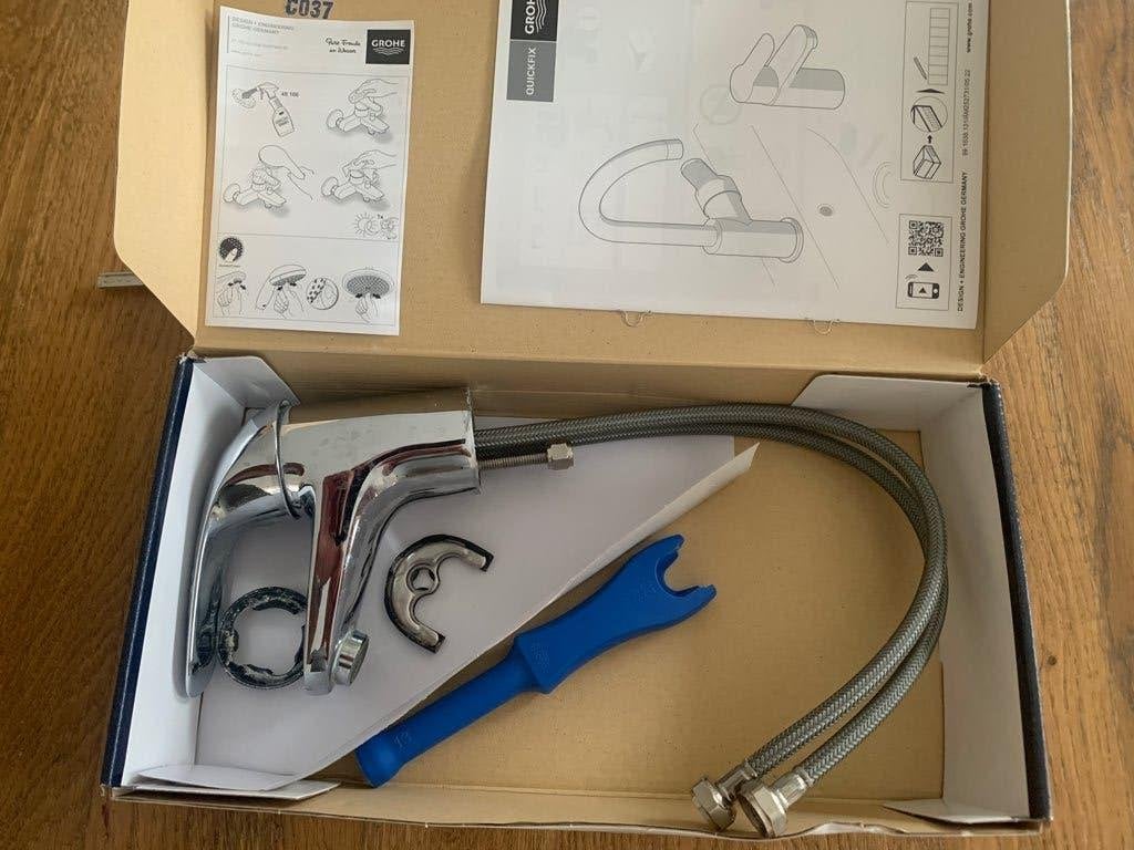 Grohe wastafelkraan, Ophalen of Verzenden, Zo goed als nieuw