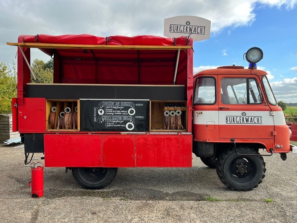 Foodtruck, Ophalen