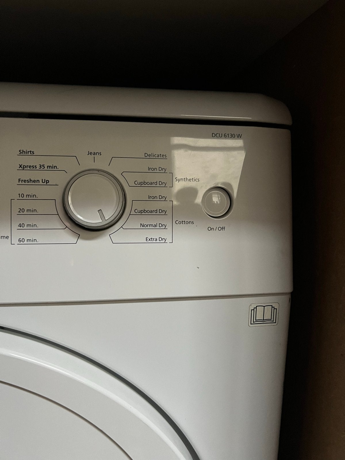 Beko Condensdroger DCU 6130 W - 6 kg, Witgoed en Apparatuur, Ophalen, 6 tot 8 kg, Gebruikt, Voorlader