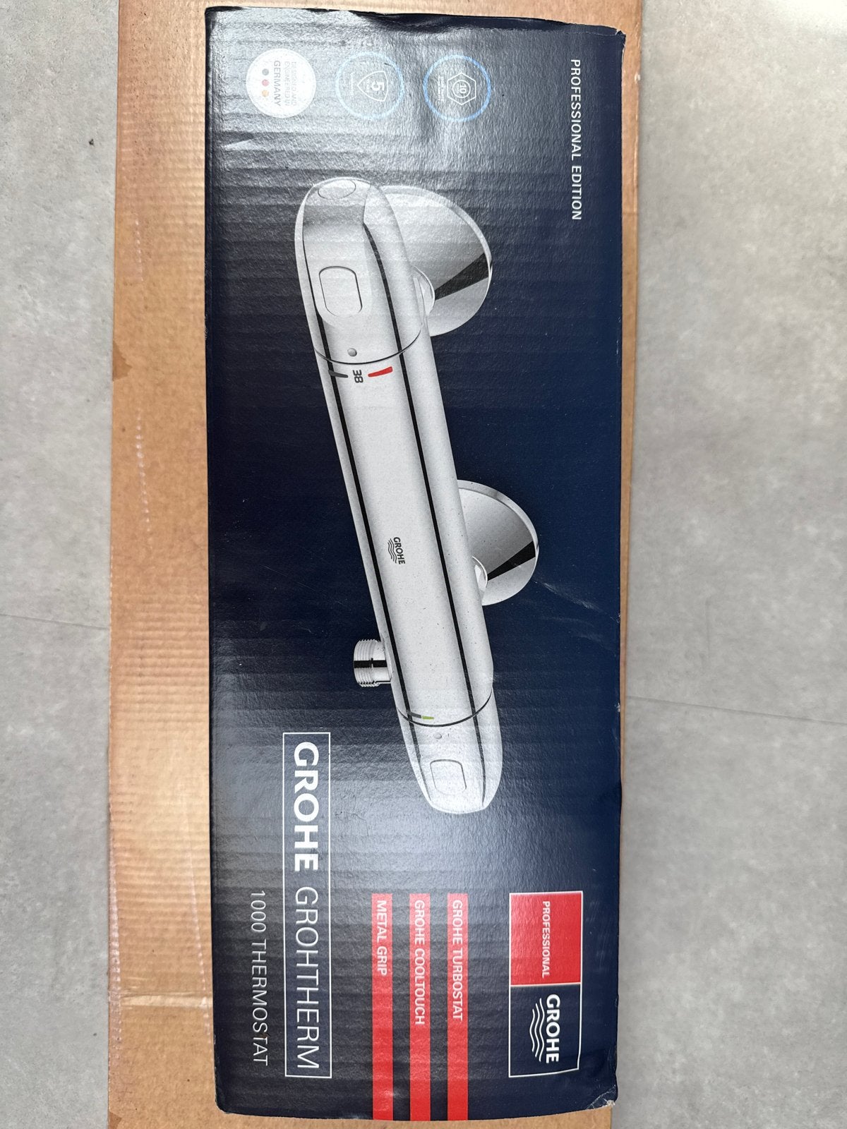 Grohe Grohtherm 1000 Thermostaat Douchekraan, Ophalen of Verzenden, Nieuw, Chroom, Douche