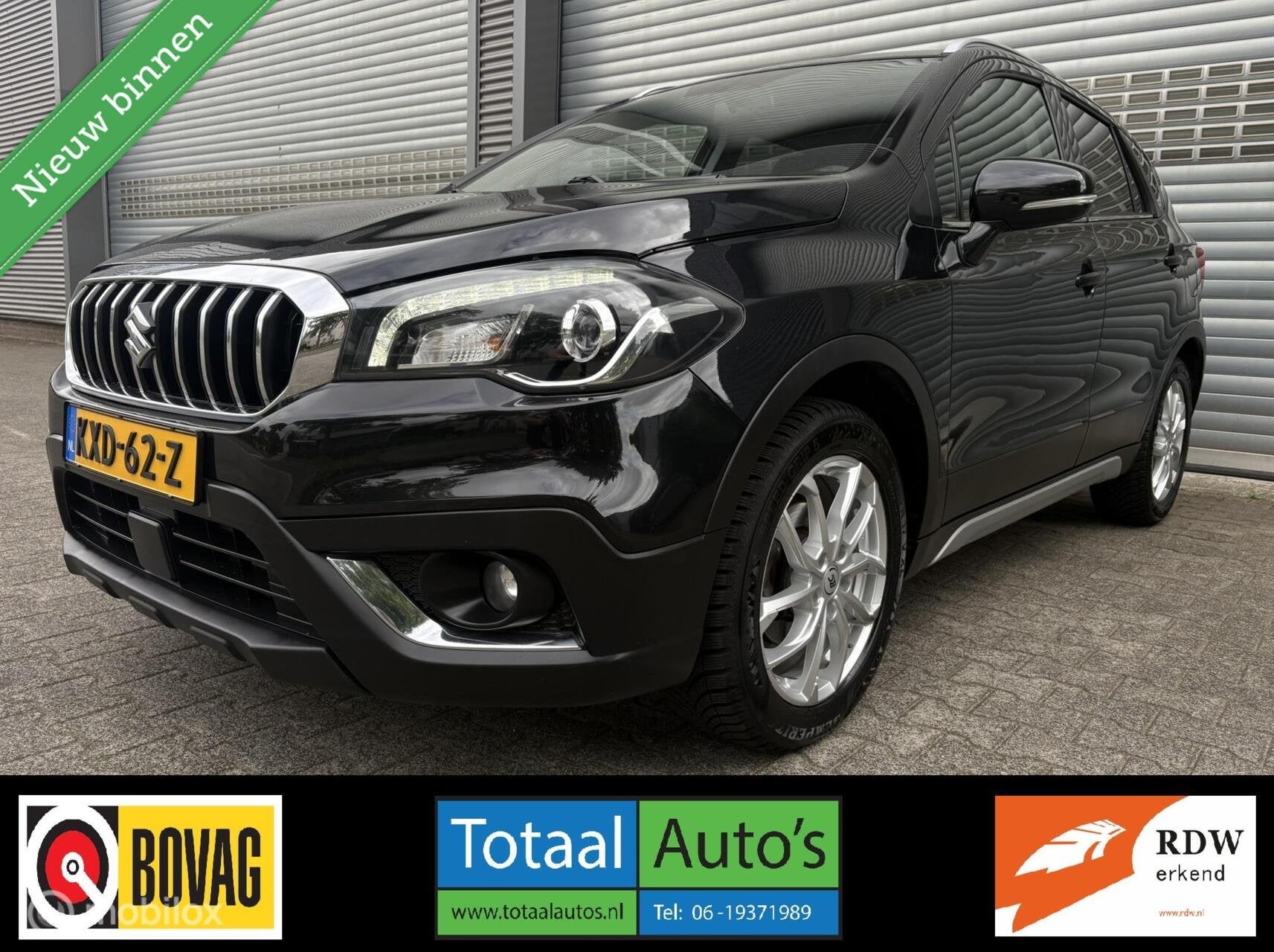 Suzuki S-Cross 1.0 Boosterjet Stijl*APPLE*P-CAM*STOELV*TREKH, Voorwielaandrijving, Gebruikt, Euro 6, 400 kg