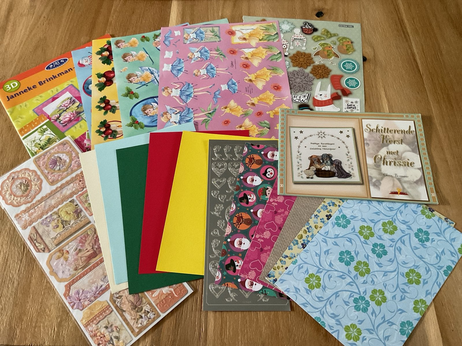 Knutselpakketje 5, Handgemaakt, Meerkleurig, Ophalen of Verzenden, Zo goed als nieuw