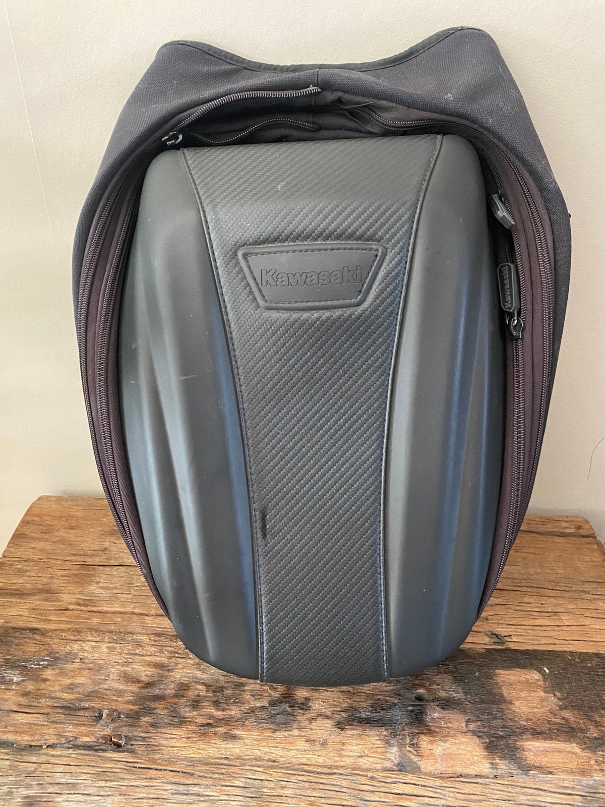 Kawasaki Vulcan S Zwarte Top Tas Spatbord - Uitbreidbaar, Motoren, Accessoires | Koffers en Tassen, Ophalen, Zo goed als nieuw