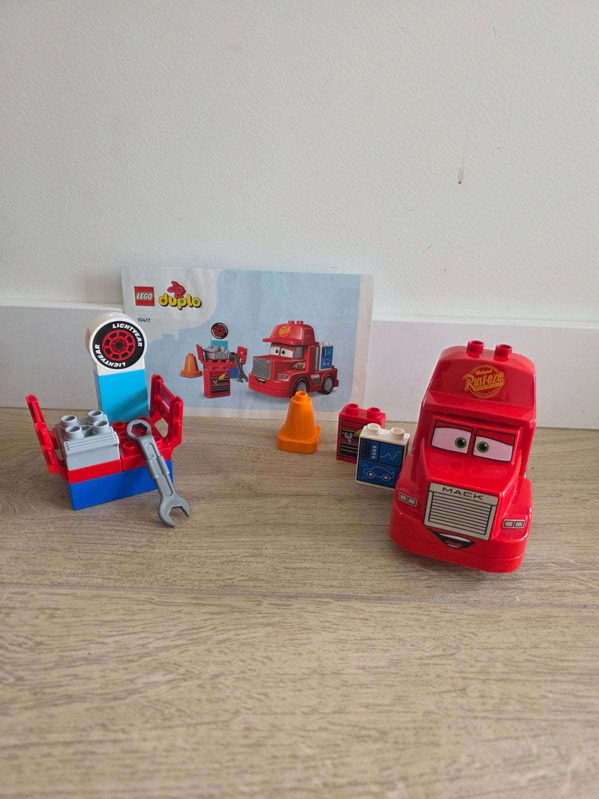 Lego duplo 10417 takel, Ophalen, Zo goed als nieuw