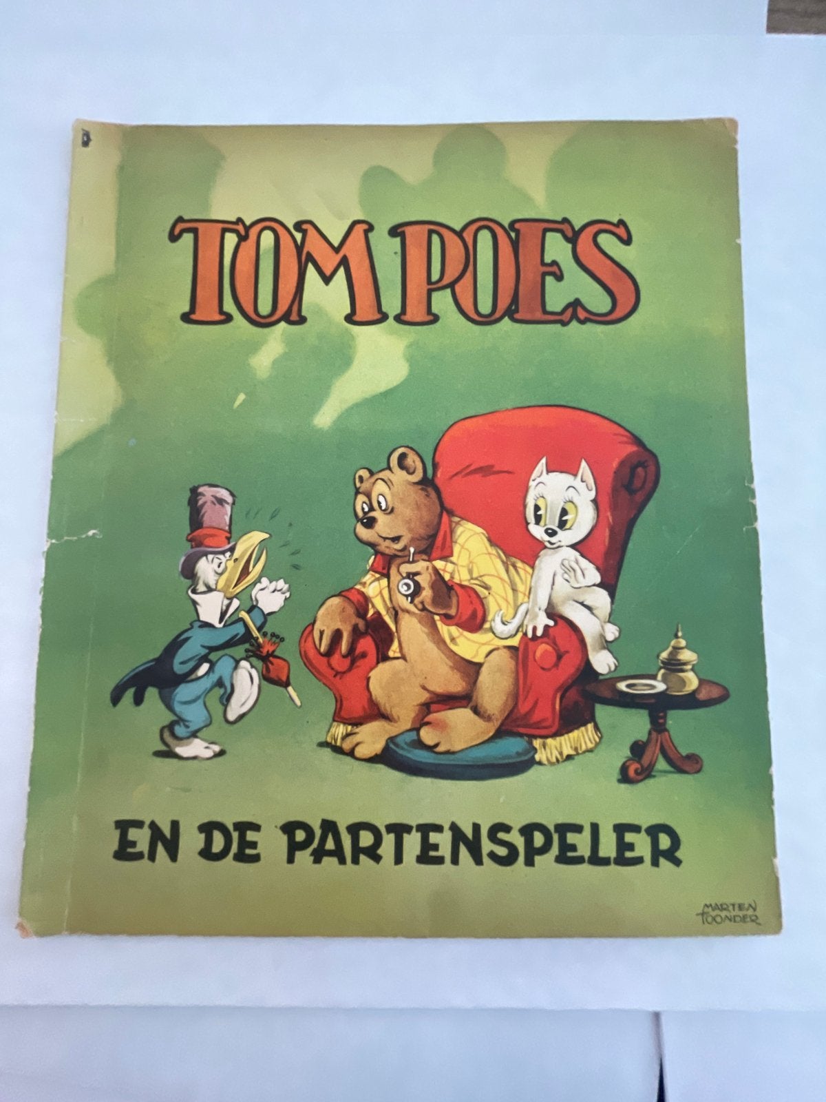 Tom Poes en de Partenspeler - Marten Toonder (Deel 5), Eén stripboek, Verzenden, Gelezen