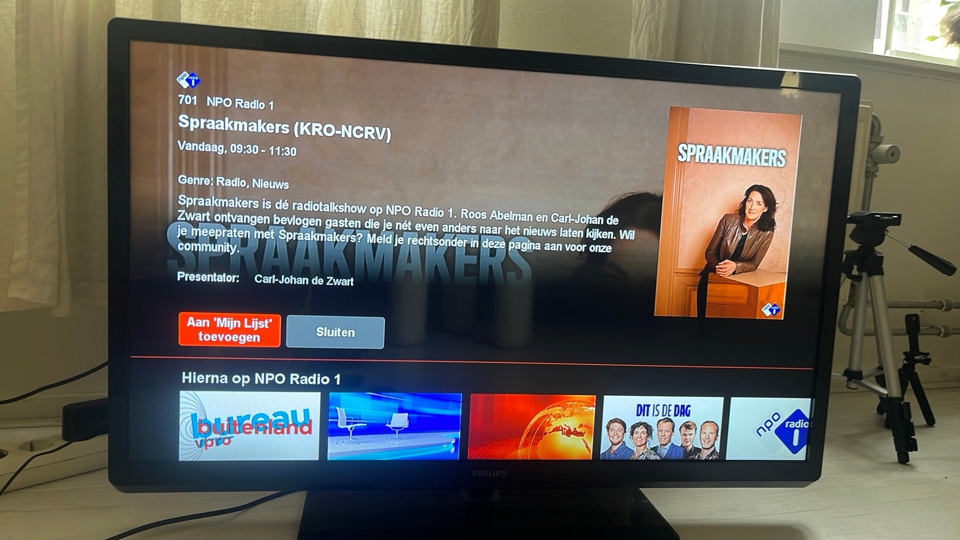 Philips 37PFL3507H/12 LCD TV - 94 cm (37 inch), Audio, Tv en Foto, Televisies, Ophalen, Philips, Gebruikt, LCD