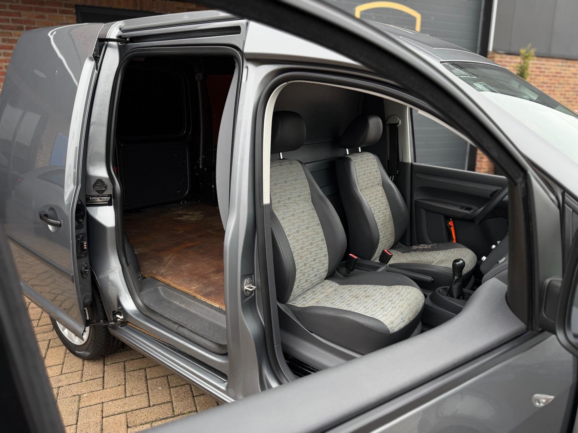 Volkswagen Caddy 1.6 TDI Airco Navi Elk.Ramen Cruise Control, Auto's, Voorwielaandrijving, Euro 5, Stof, Gebruikt