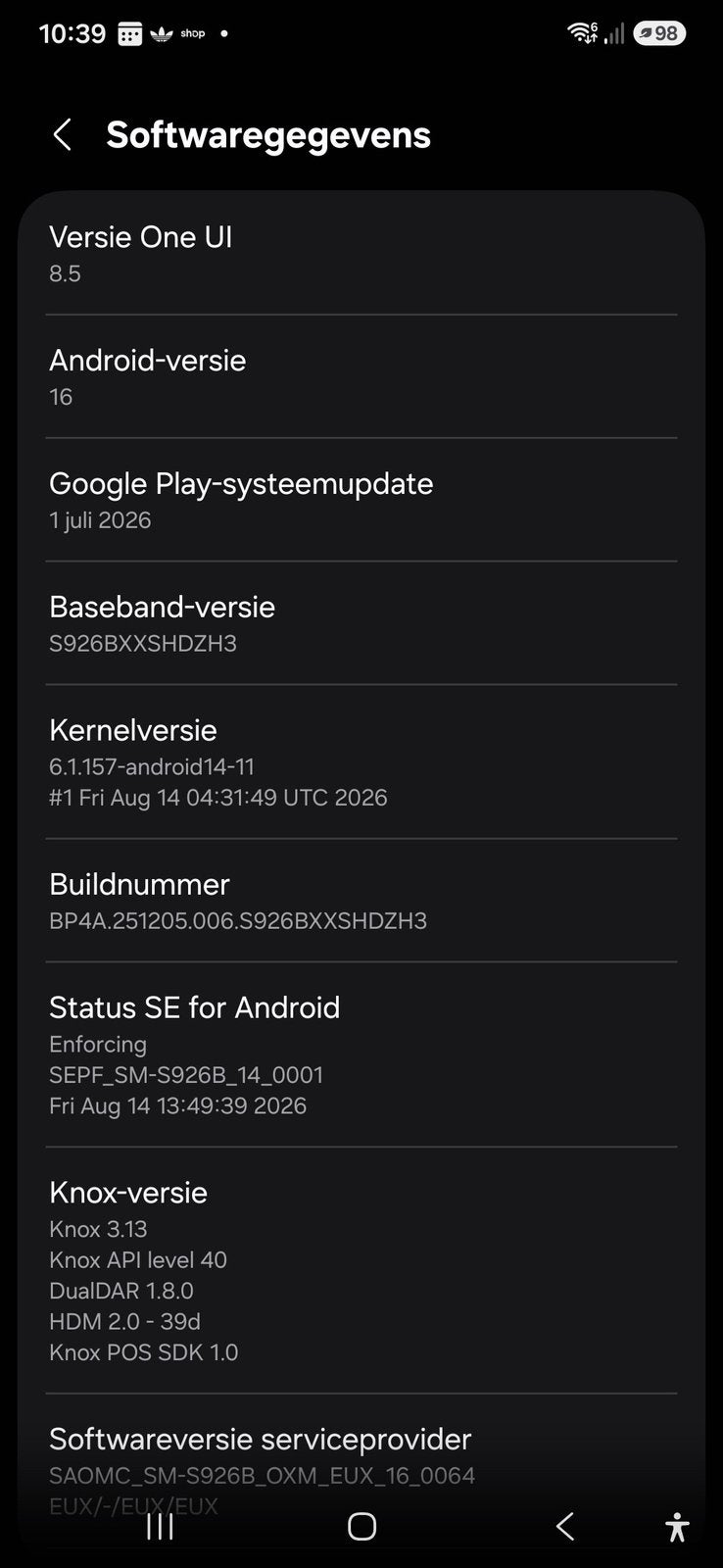 Samsung Galaxy S24+ gebruikt maar perfect in orde