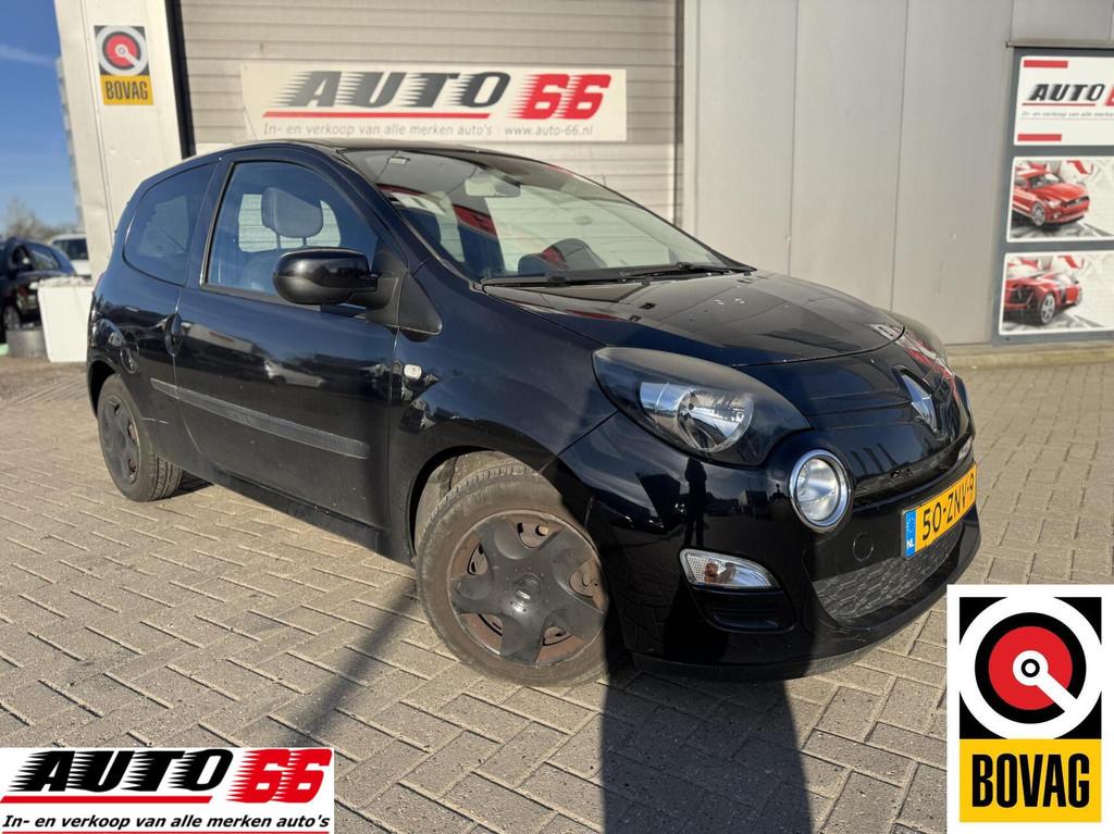 Renault Twingo 1.2 16V Dynamique APK tot 02-2027, Auto's, Gebruikt, Zwart, 4 cilinders, 4 stoelen