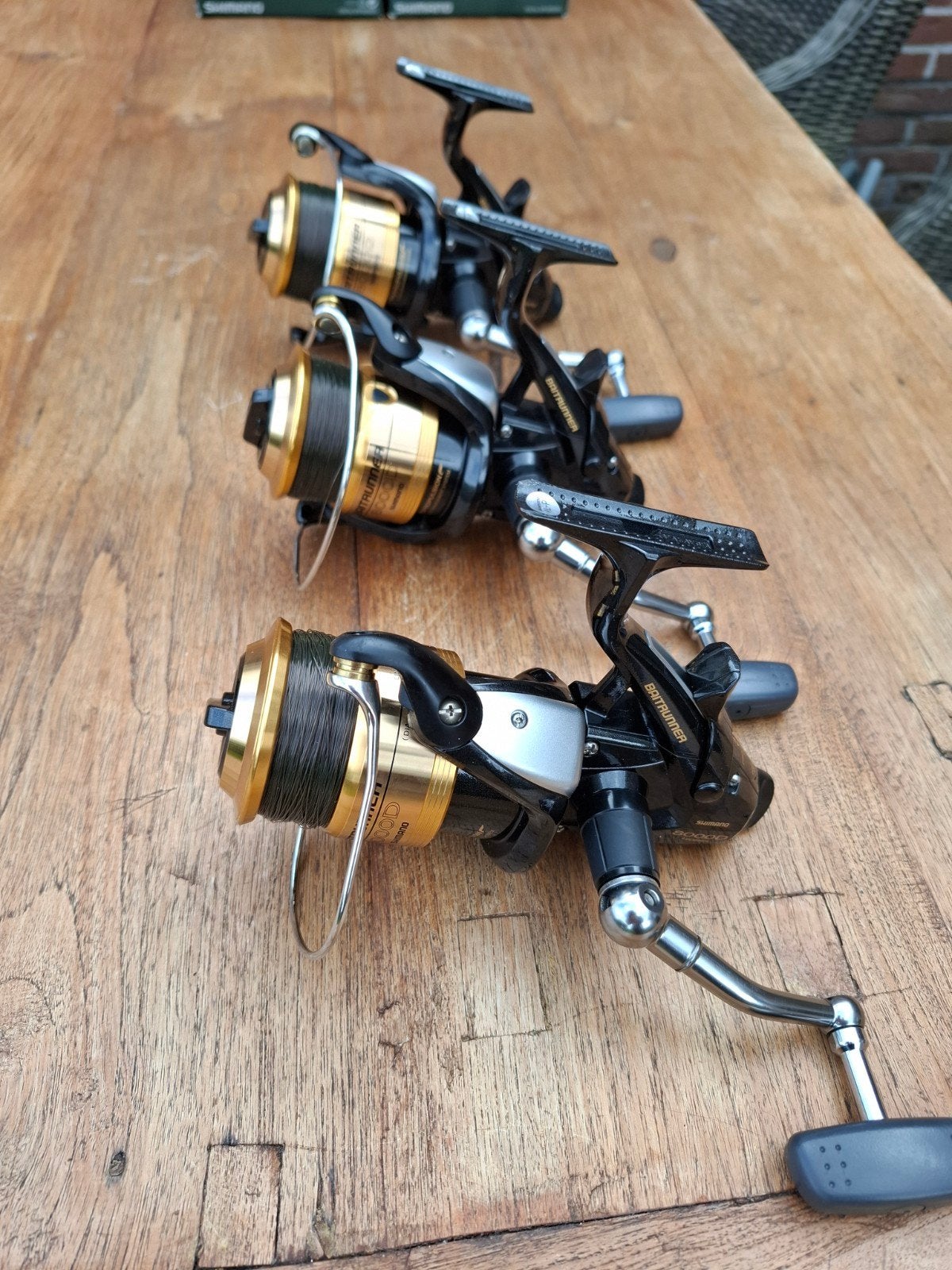 Shimano Baitrunner 8000D, Watersport en Boten, Hengelsport | Karpervissen, Ophalen of Verzenden, Molen