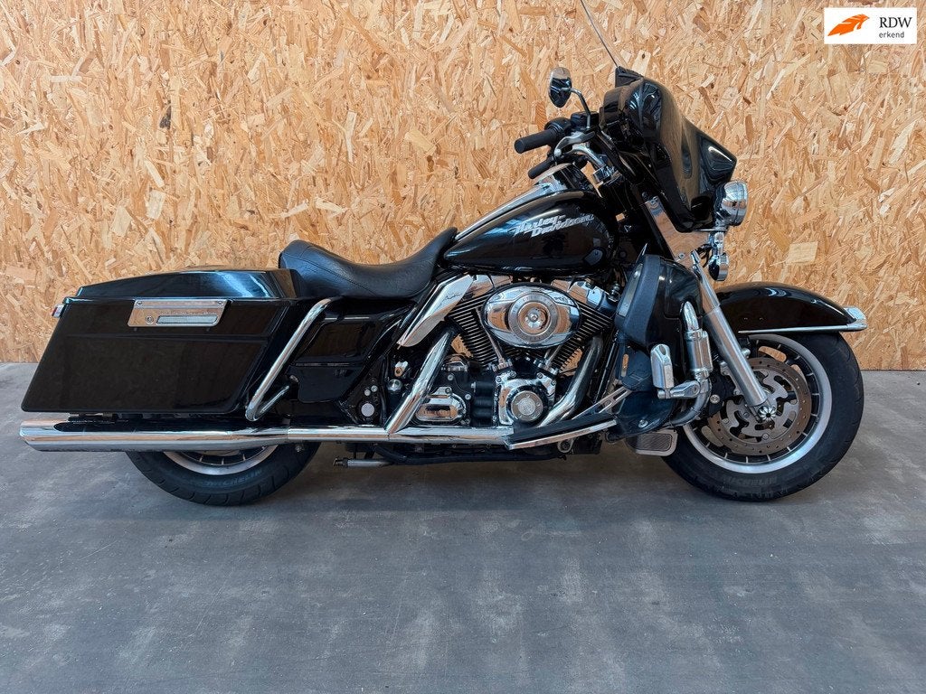 Harley Davidson Tour Electra Street Glide 2008 zwart, Bedrijf, Cruise Control, Meer dan 35 kW, Toermotor