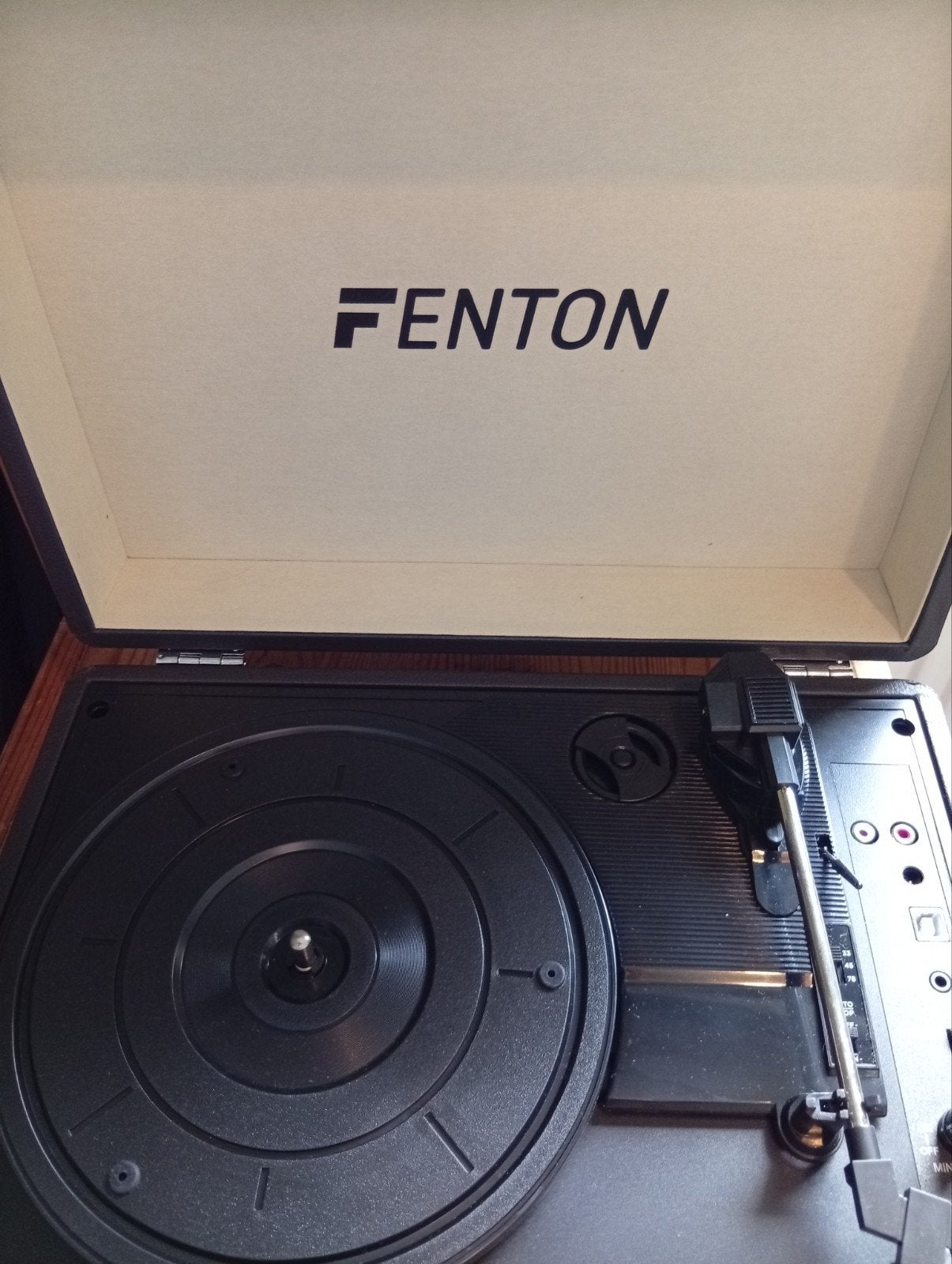 Fenton Case Platenspeler, Audio, Tv en Foto, Ophalen, Zo goed als nieuw, Platenspeler, Overige merken