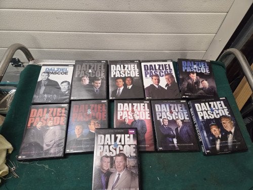 dvd dalziel en pascoe serie 1 t/m 8, Ophalen of Verzenden