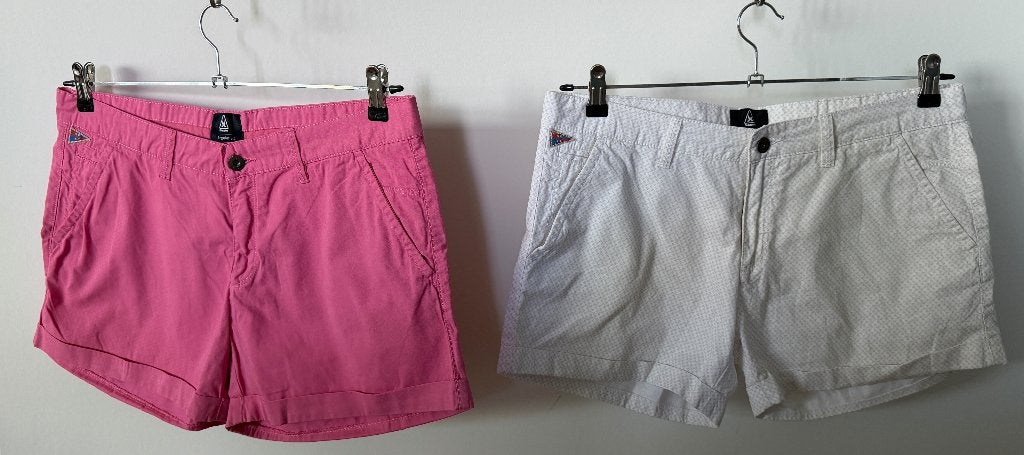 Dames shorts Gaastra maat 31 (ca. maat 40) roze en wit, Maat 38/40 (M), Gaastra, Kort, Zo goed als nieuw