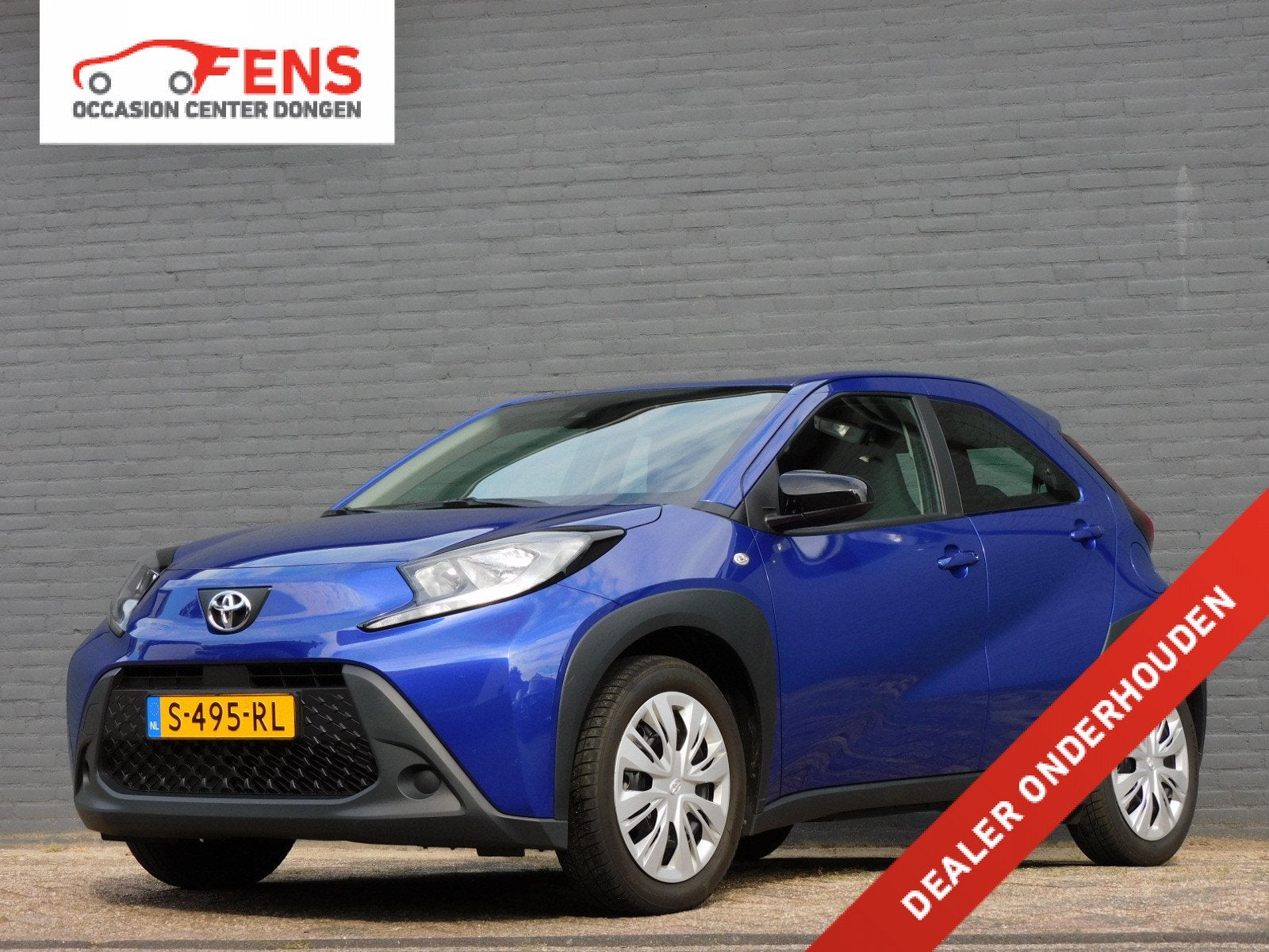 Toyota Aygo X 1.0 VVT-i MT Play CARPLAY/ANDROID! CAMERA! BLU, Dealer onderhouden, Stof, Gebruikt, 920 kg