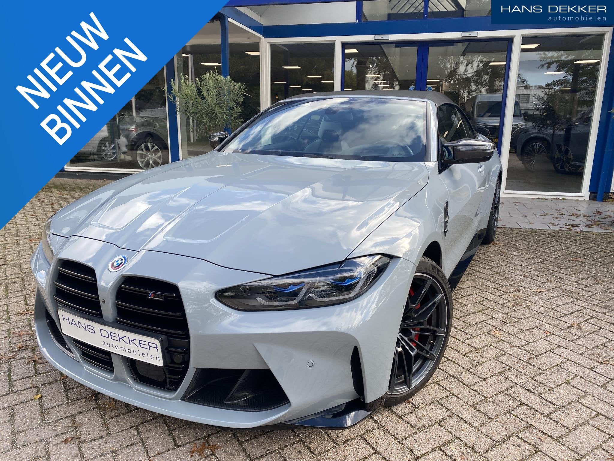 BMW 4-serie Cabrio M4 xDrive Competition Stoel + Nek + Stuur, Automaat, Gebruikt, Euro 6, Cabriolet