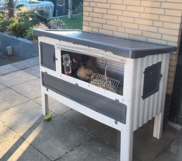Ferplast hok konijnen of cavias, Dieren en Toebehoren, Knaagdieren en Konijnen | Hokken en Kooien, Konijn, Hok, Ophalen, Minder dan 60 cm