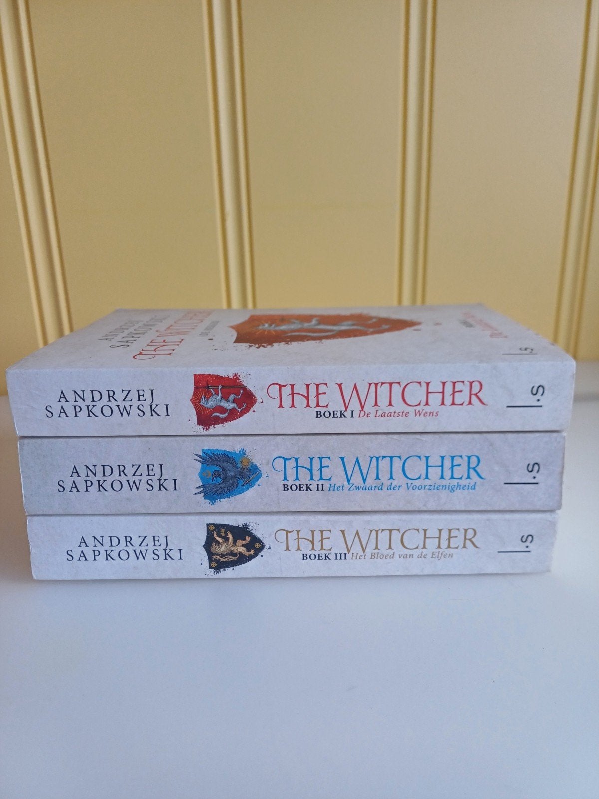 De hekser 1 tm 3, Boeken, Ophalen of Verzenden, Gelezen, Andrzej Sapkowski