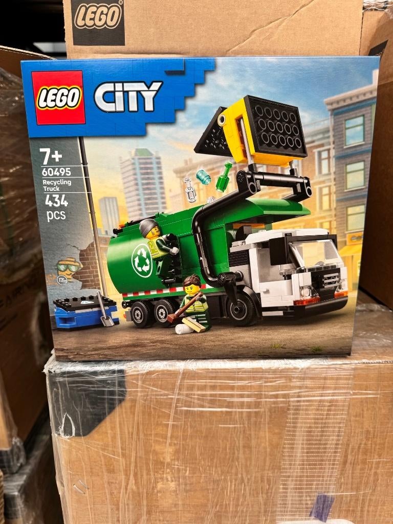 LEGO City - Recycling Truck 60495, City, Lego, Nieuw, Ophalen of Verzenden