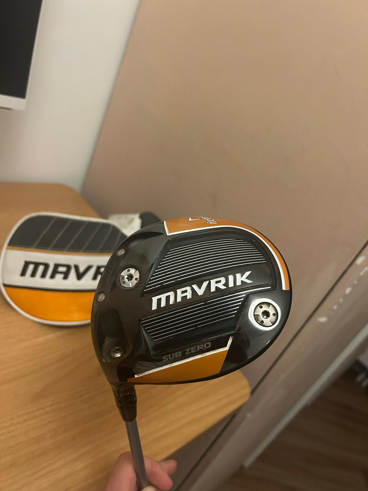 Callaway Mavrik driver 10.5 graden linkshandig stiff, Ophalen of Verzenden, Gebruikt, Club, Callaway