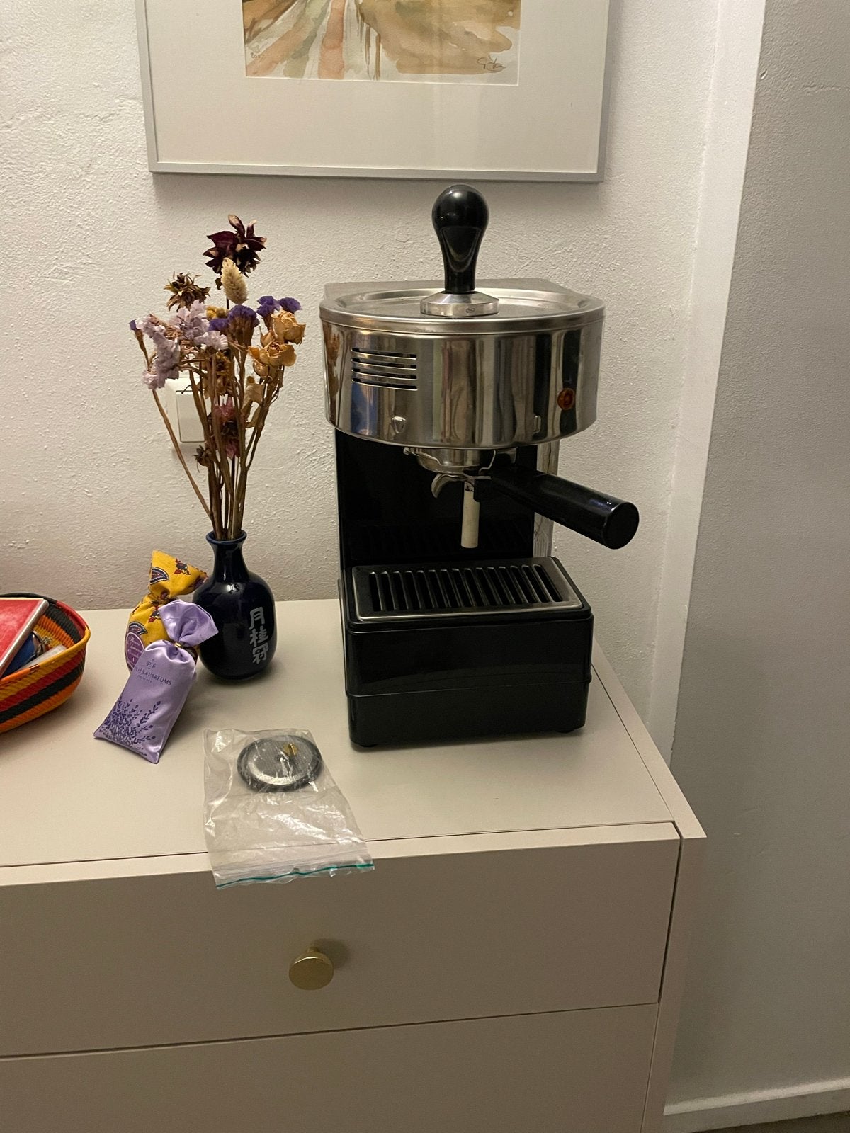 Gebruikt Espresso apparaat - Werkt nog goed, Gebruikt, Espresso apparaat, Quick mill, Gemalen koffie
