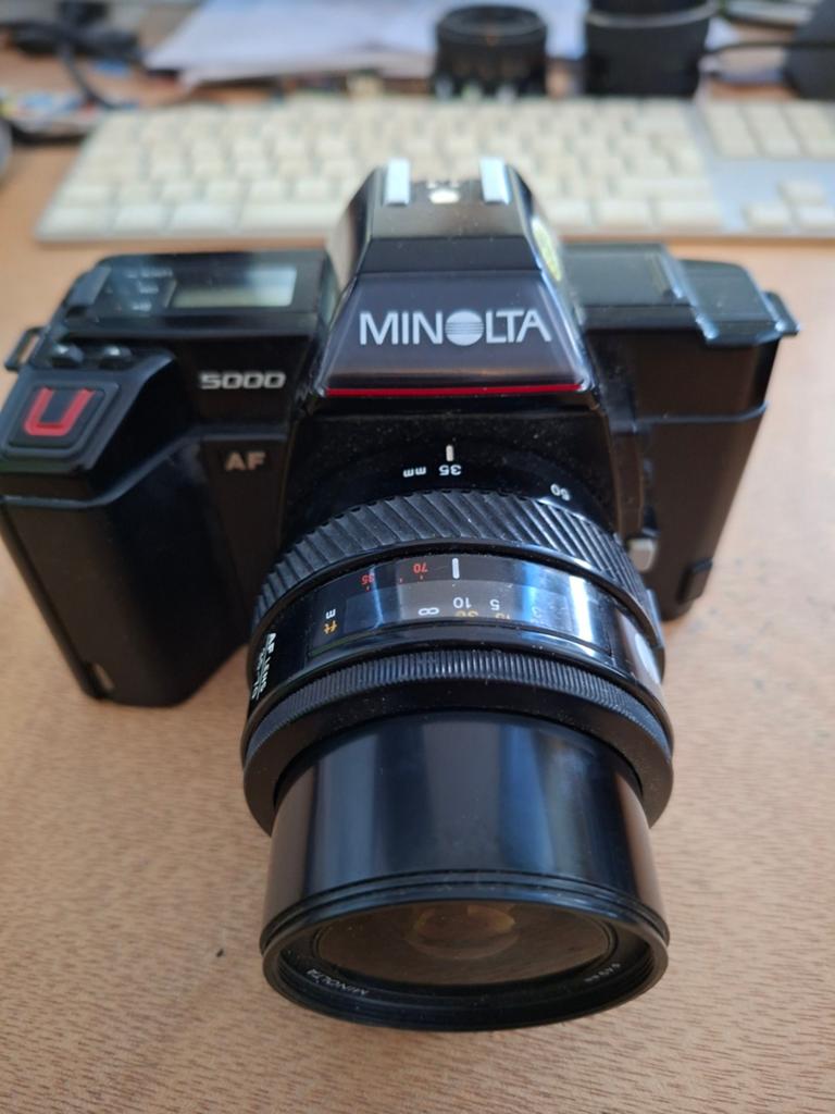 Minolta 5000 AF, Ophalen of Verzenden, Spiegelreflex, Minolta