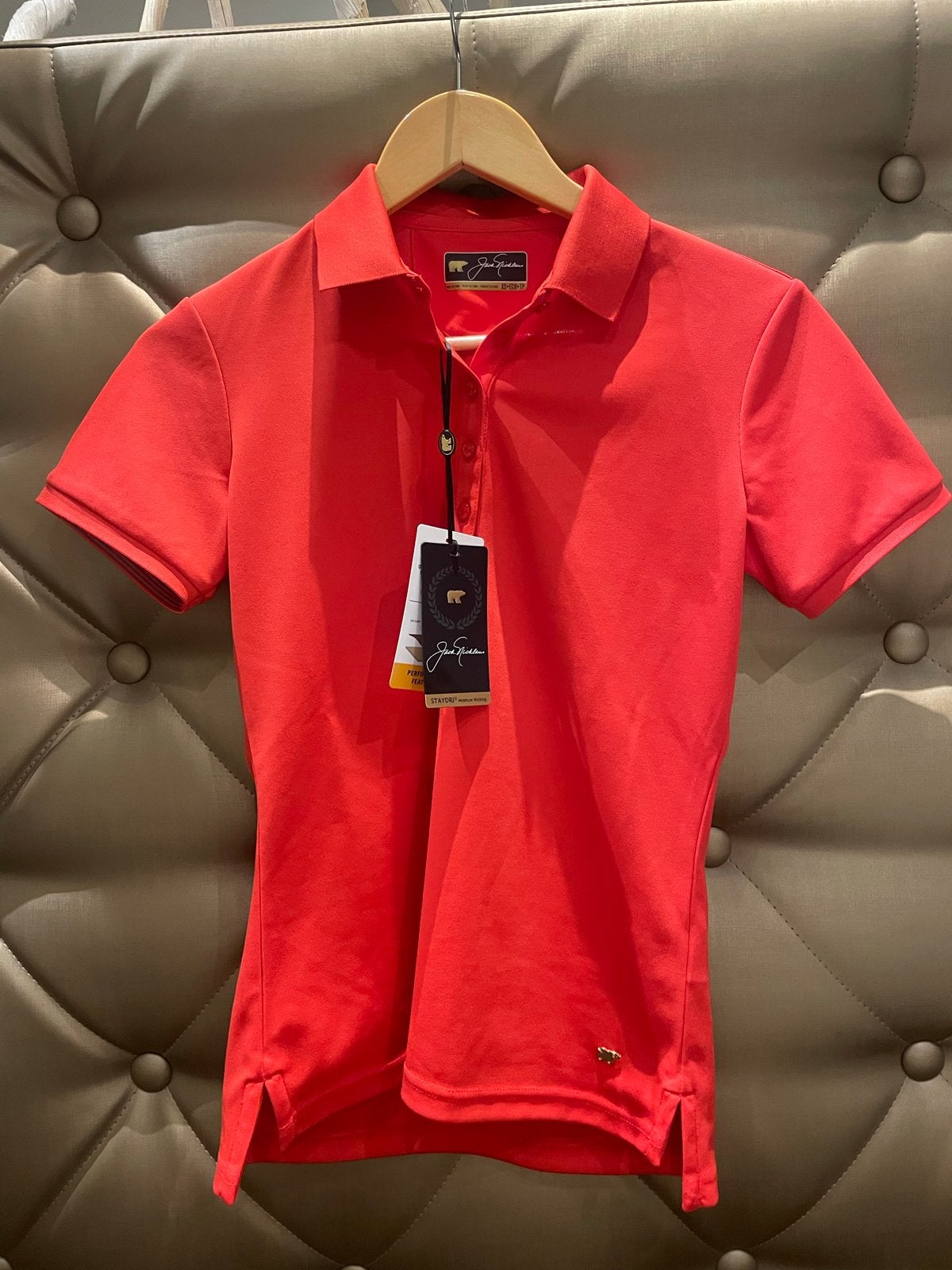 Golden Bear Jack Nicklaus Polo S - Nieuw met prijskaartje, Ophalen of Verzenden, Nieuw, Maat 46 (S) of kleiner, Rood