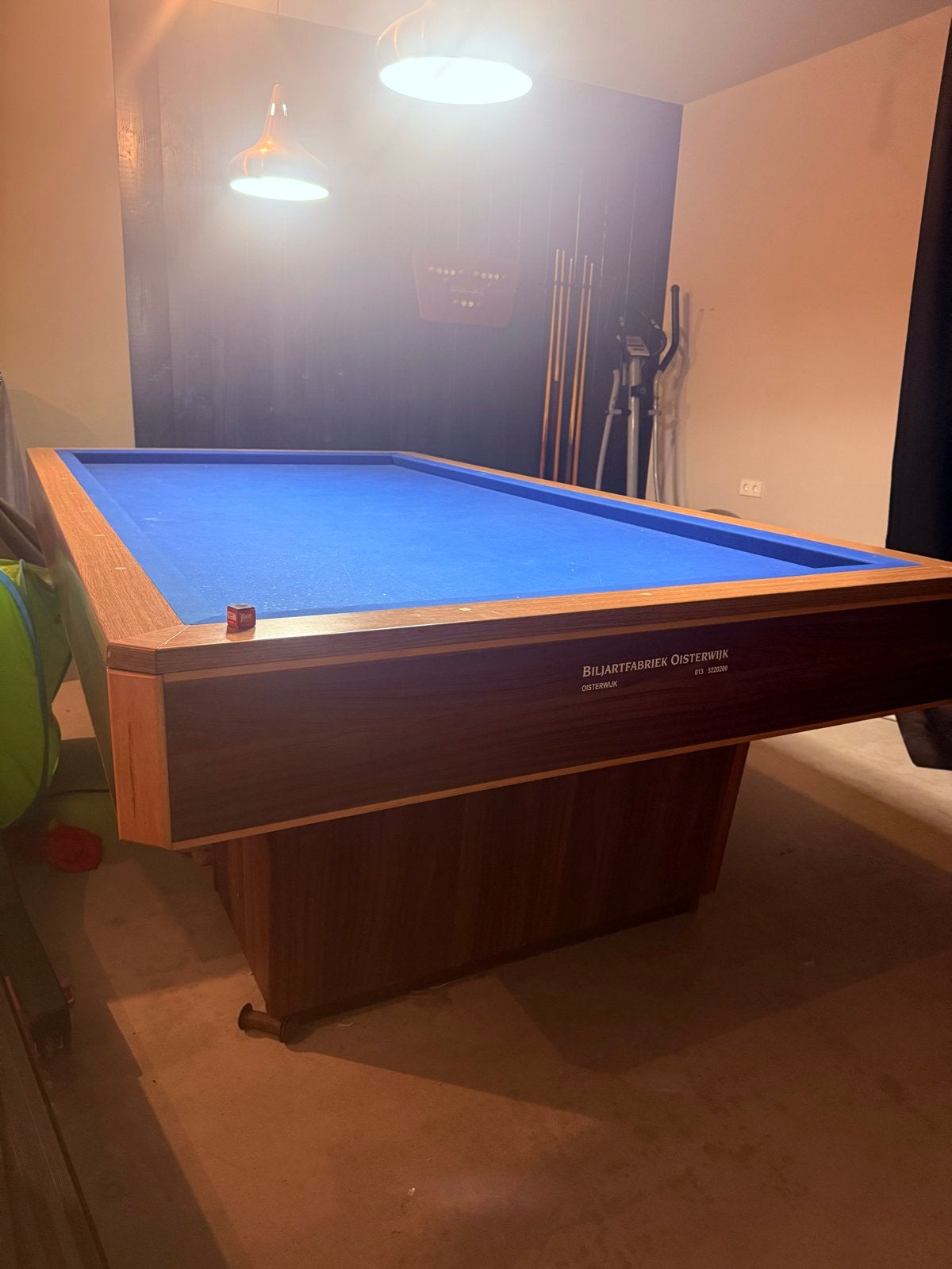 Biljarttafel 230 cm - conpleet - biljartfabriek Oisterwijk, Ophalen, Zo goed als nieuw, Biljarttafel