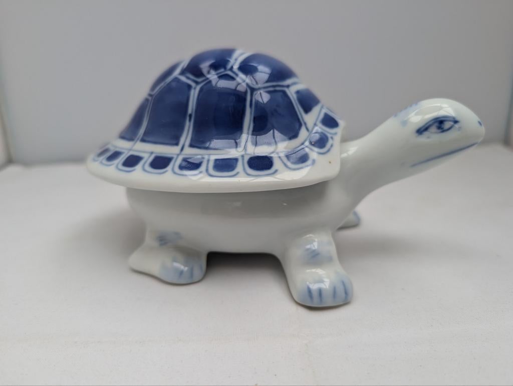 Vintage porseleinen schildpad rek5, Ophalen of Verzenden, Zo goed als nieuw