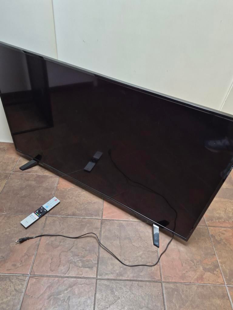 Smart 55 inch  merk Toshiba ..beeld scherm kapot., Ophalen, Toshiba, 50 Hz, 100 cm of meer