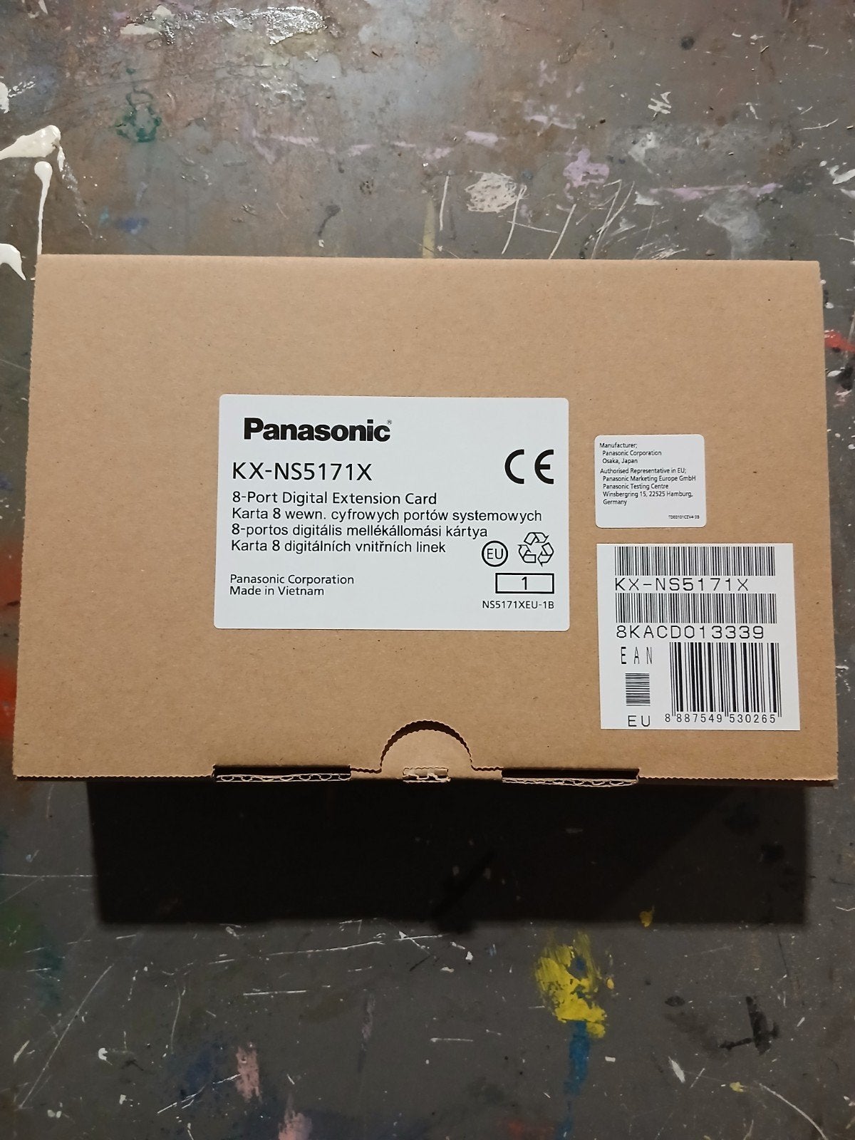 Panasonic KX-NS5171X 8-Poorts Digitale Uitbreidingskaart, Nieuw, Ophalen of Verzenden, Info@panasonic.eu, Winsbergring 15, 22525 Hamburg, Germany