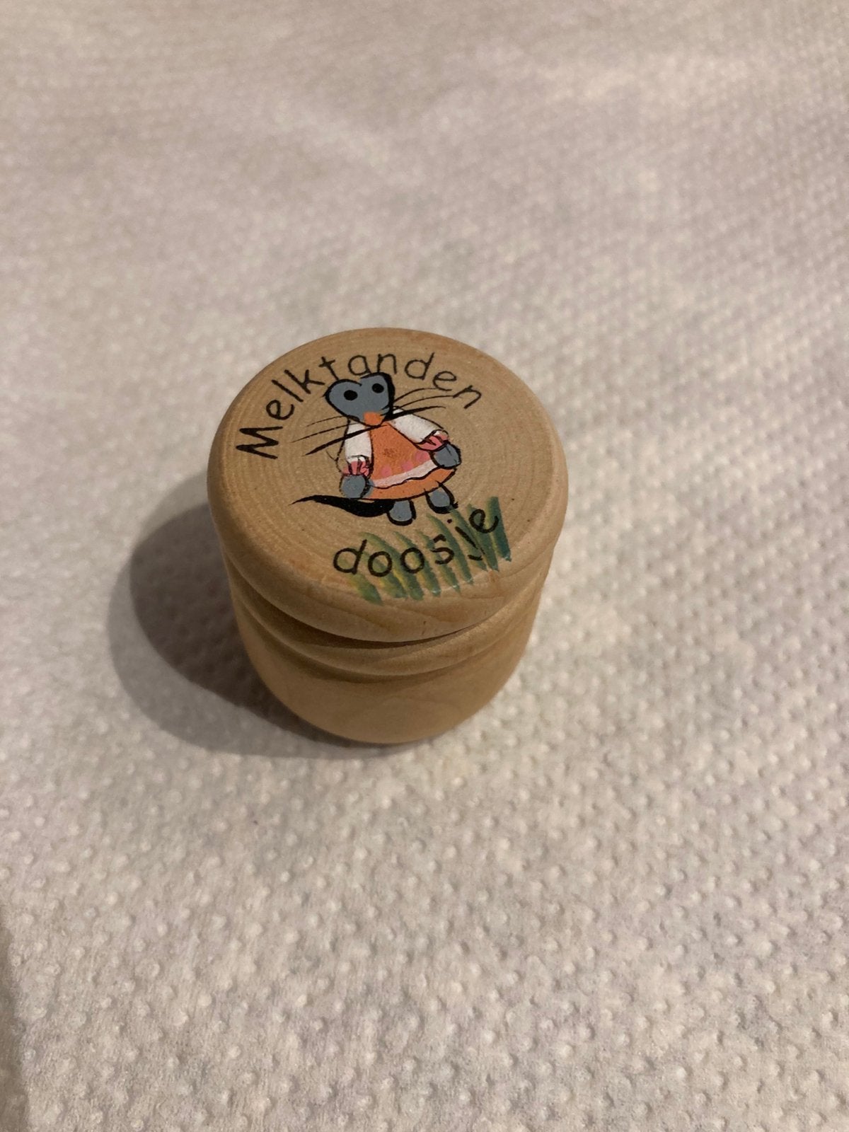 Lief tandenpotje muis, Antiek en Kunst, Ophalen of Verzenden