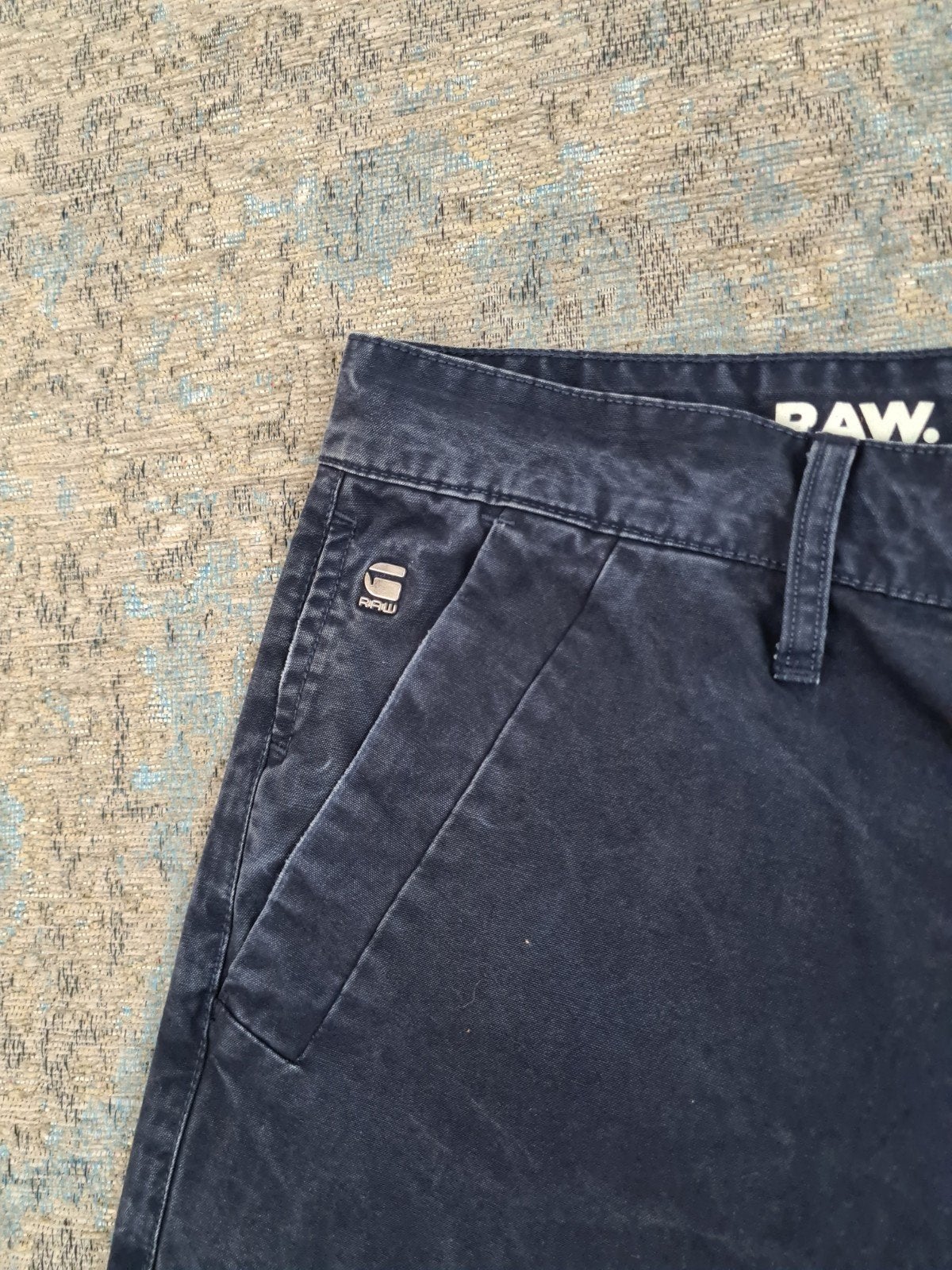 G-Star BRONSON Tapered chino W34 L32 Katoen Bronno3432 Blue, https://www.g-star.com/nl_nl/customer-service, Ophalen of Verzenden