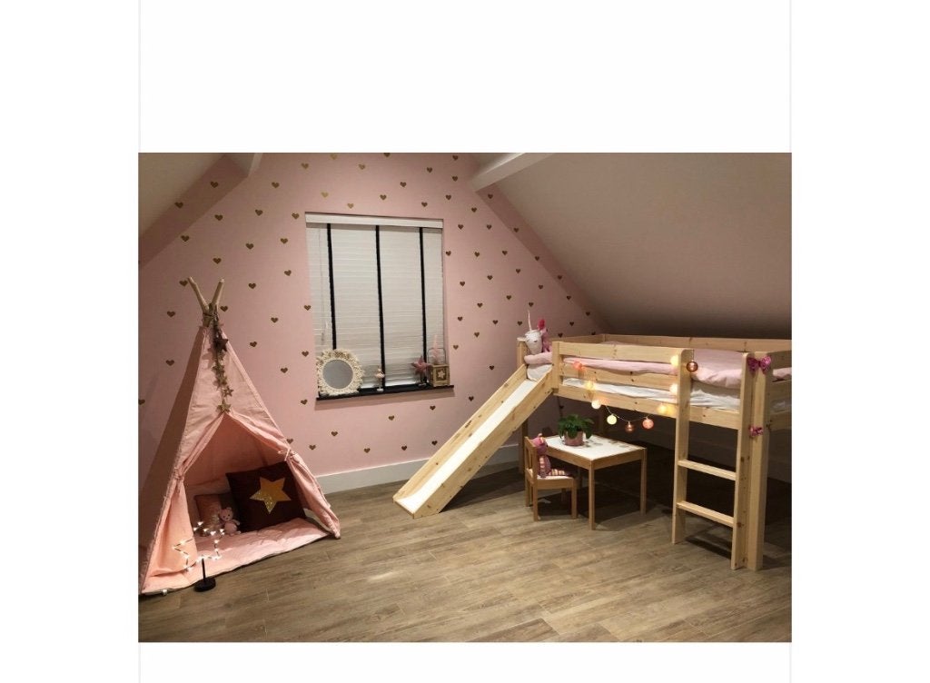 Kinder bed, Ophalen, Zo goed als nieuw, 180 cm of meer, 85 tot 100 cm