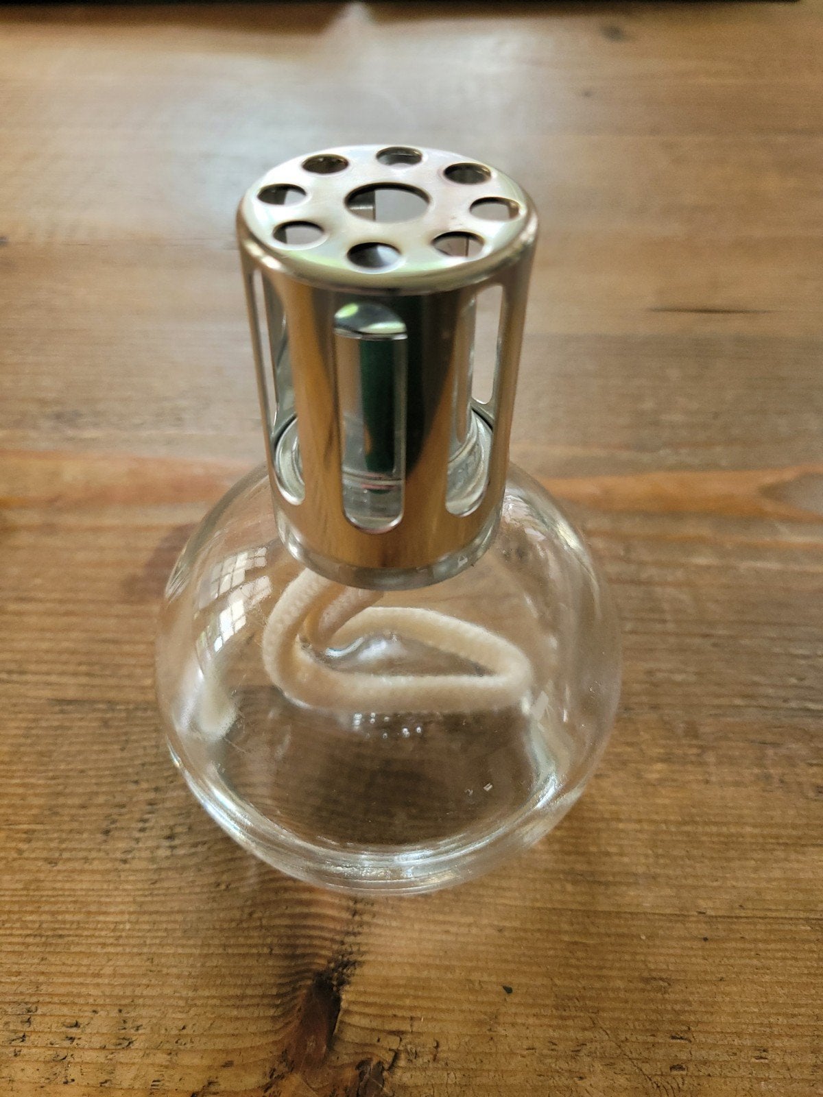 Lampe Berger geurbrander - Klassiek model, Gebruikt, Ophalen of Verzenden, Klassiek, Glas