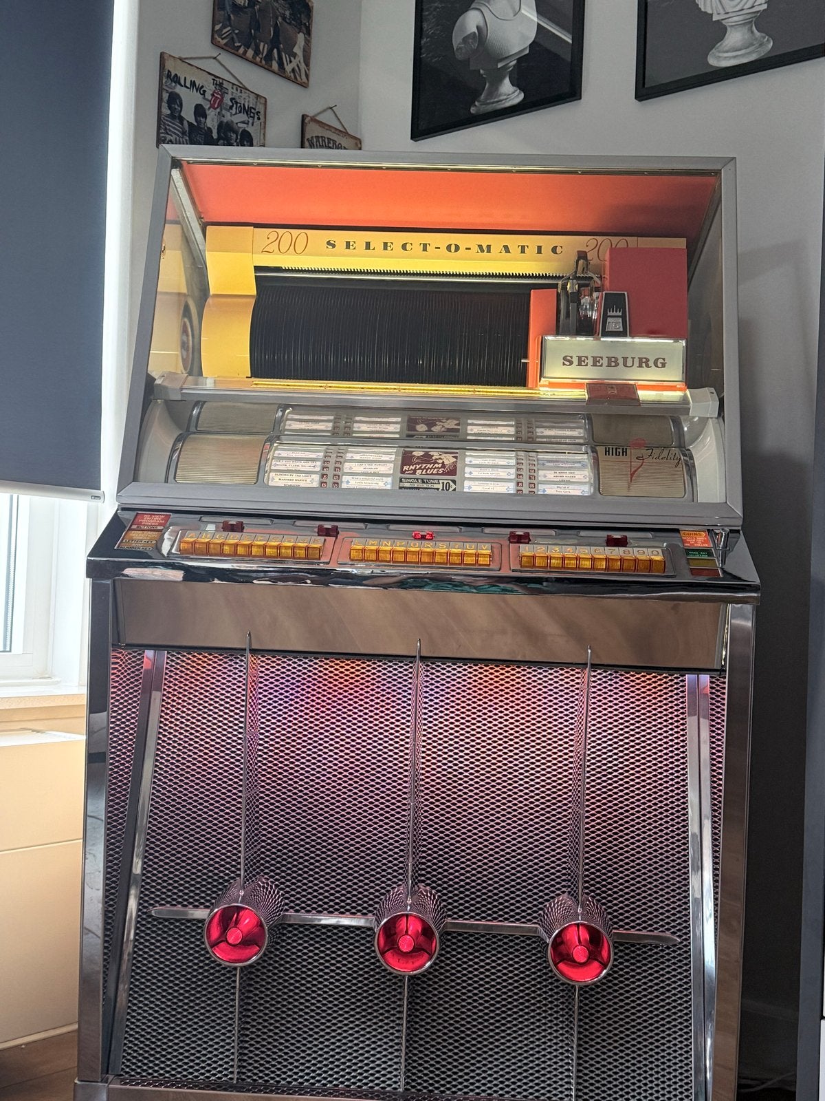 Seeburg KD-200 Jukebox - Iconisch Vintage Exemplaar, Ophalen, Gebruikt, 1950 tot 1960, Seeburg