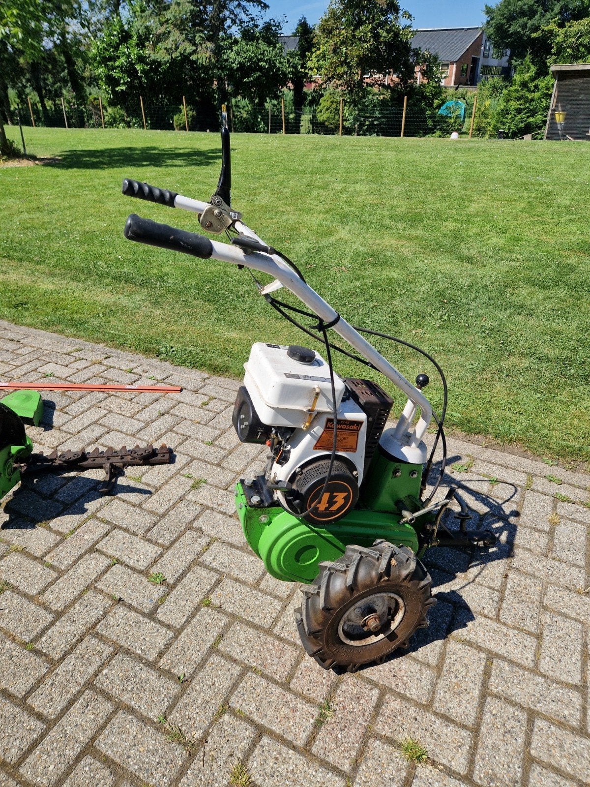Tielbürger FM 561 Balkmaaier met Sneeuwschuif, Ophalen, Viking, Gebruikt, Balkmaaier