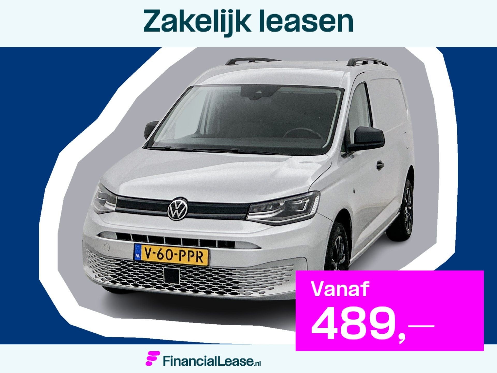 Volkswagen Caddy Cargo Maxi 2.0 TDI Automaat Led Navigatie C, Stof, Gebruikt, Euro 6, 4 cilinders