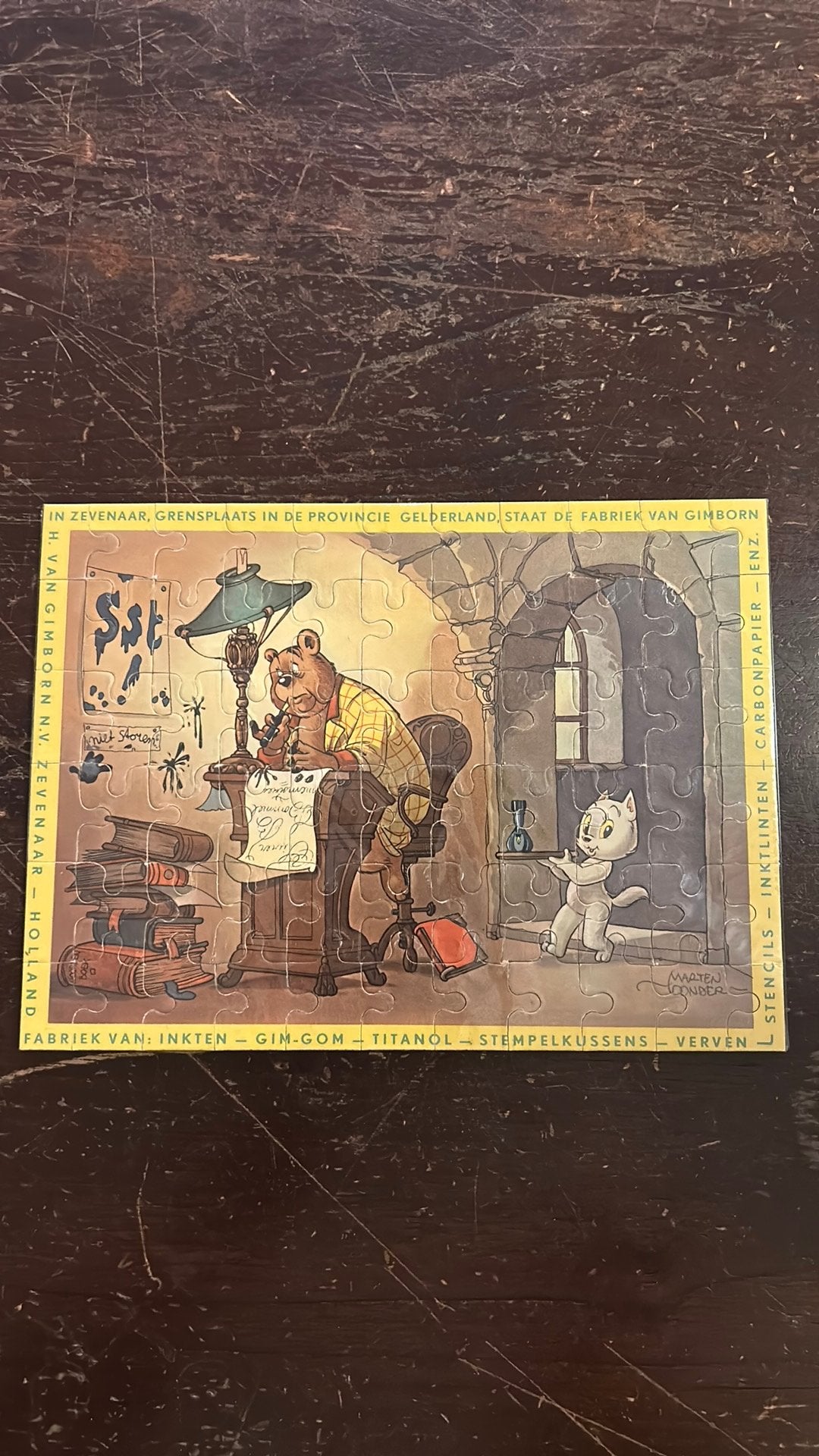 Bommel Gimborn puzzel, Verzamelen, Ophalen of Verzenden, Olivier B, Bommel en Tom Poes
