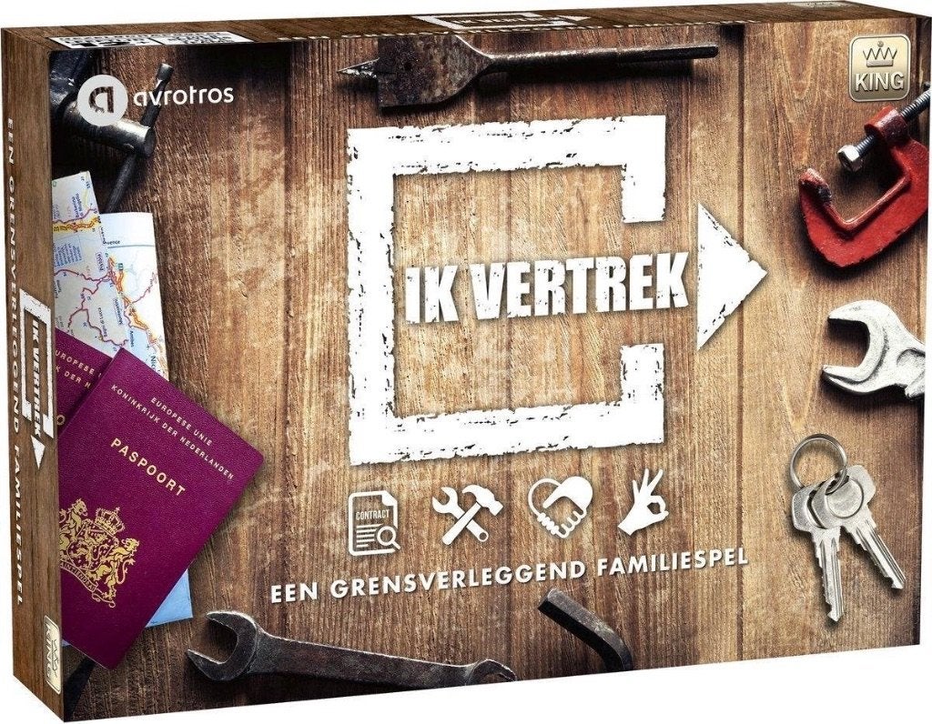 nieuw in seal bordspel ik vertrek, Hobby en Vrije tijd, Gezelschapsspellen | Bordspellen, Verzenden, Nieuw, King