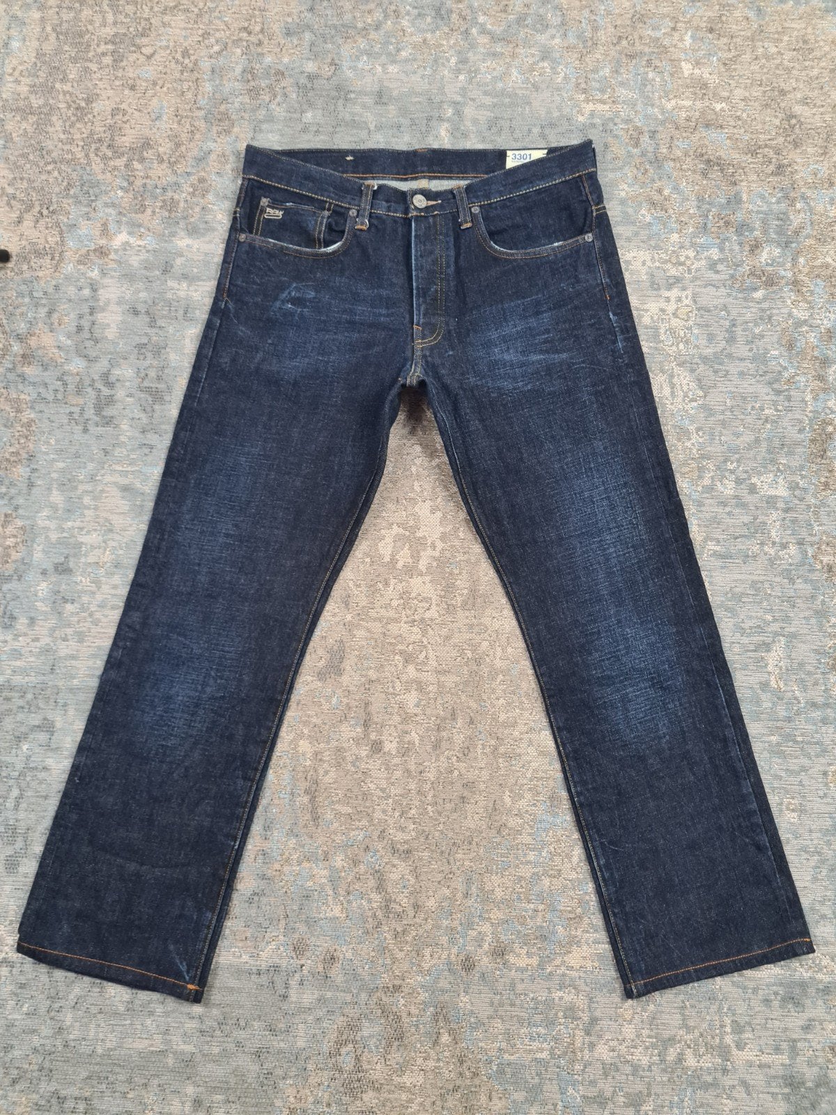 G-Star 3301 Straight W33 L30 Straight 100% katoen Bronno3330, G-Star Raw, https://www.g-star.com/nl_nl/customer-service, Ophalen of Verzenden