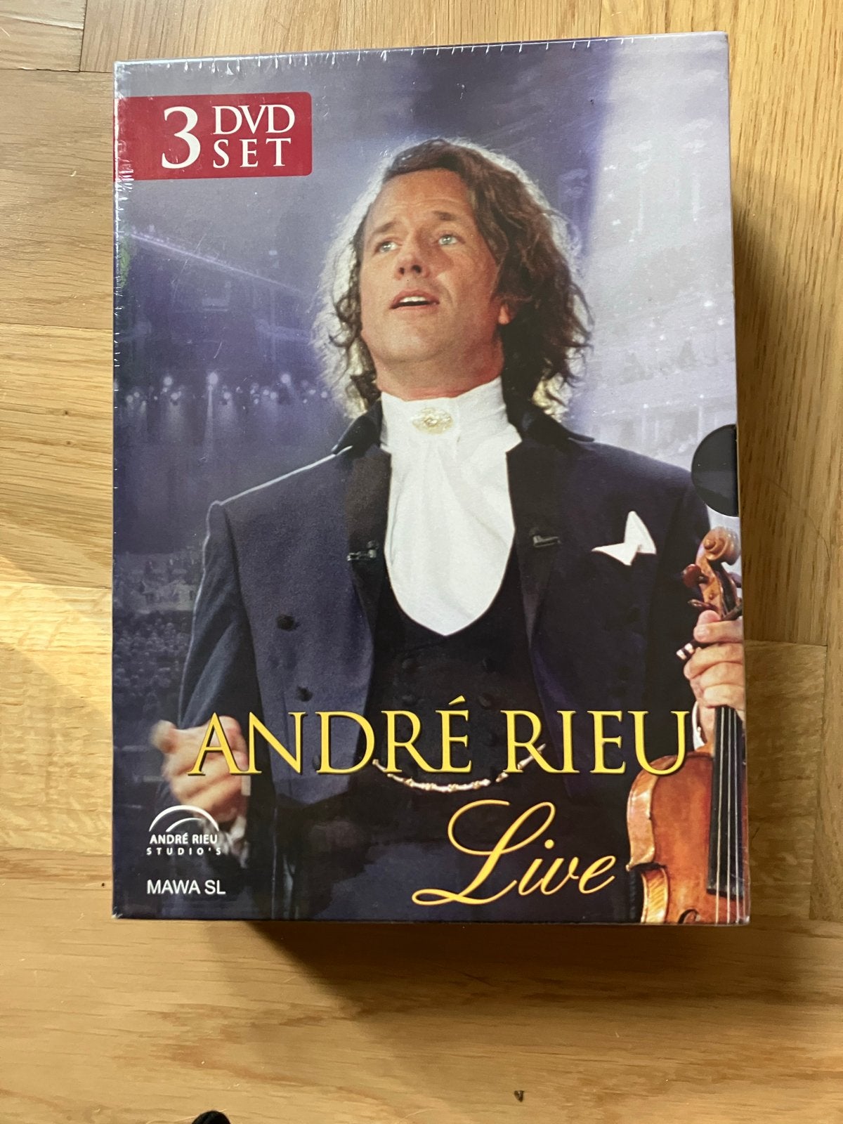 André Rieu Live 3 DVD Set - Nieuw in verpakking, Alle leeftijden, Ophalen of Verzenden, Concert, Nieuw in verpakking