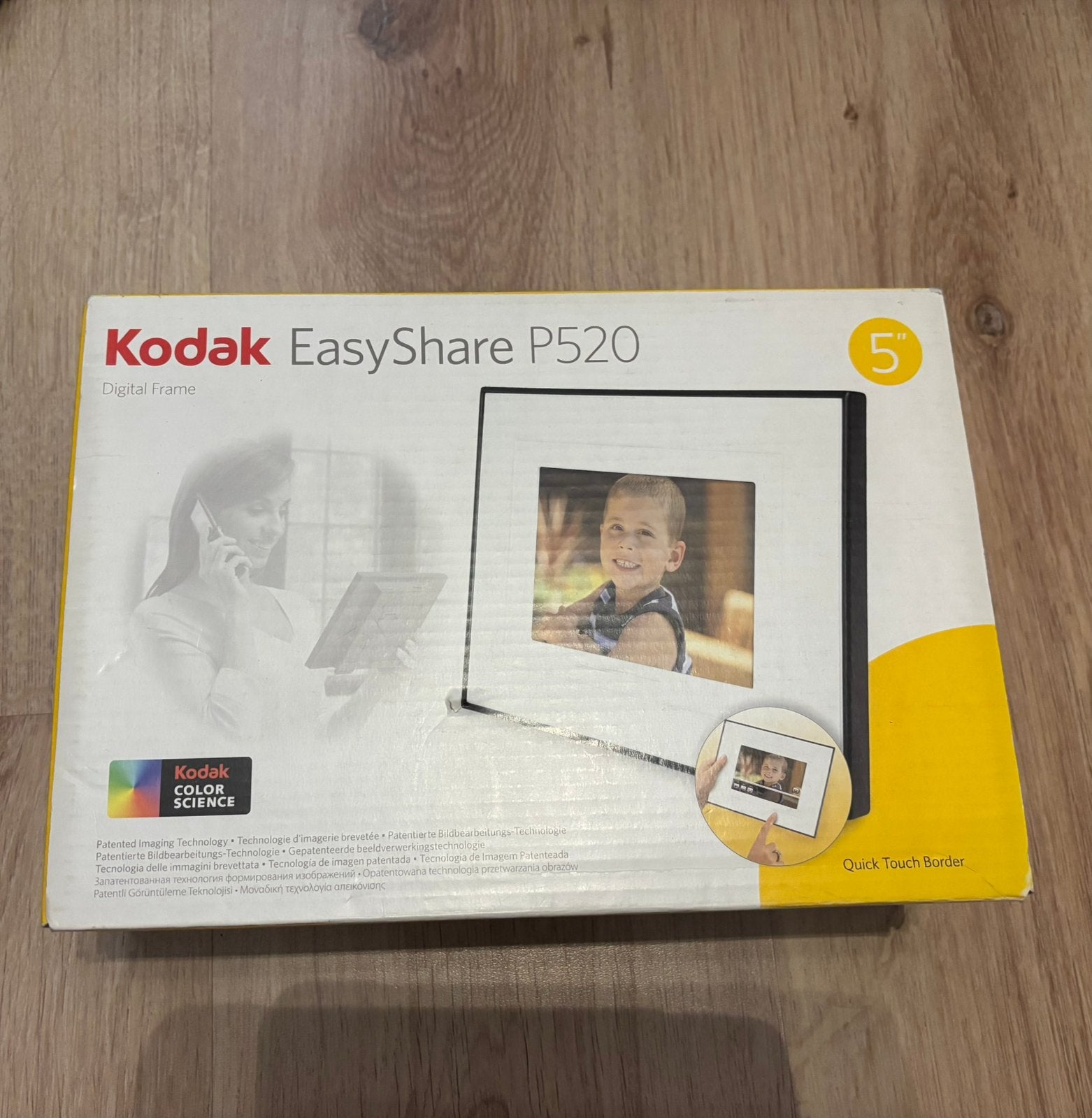 Digitale fotolijst Kodak EasyShare P520; nieuw in doos, Audio, Tv en Foto, Fotografie | Digitale fotolijsten, Ophalen of Verzenden