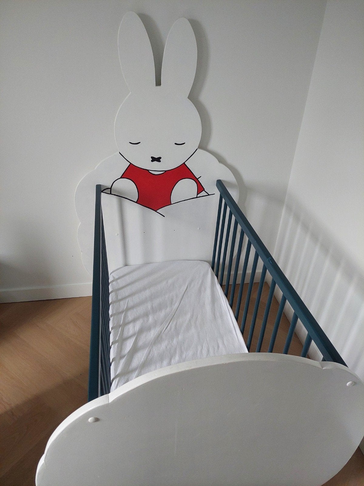 Houten nijntje Ledikant, Kinderen en Baby's, Babywiegjes en Ledikanten, Ophalen, Ledikant