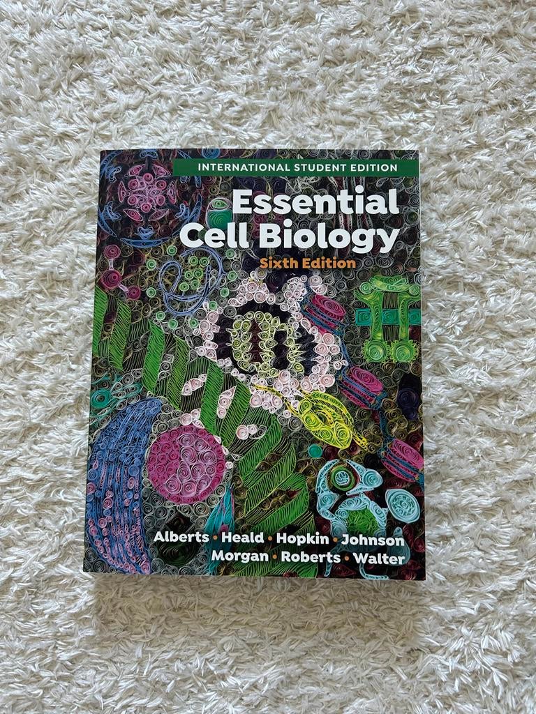 Essential Cell Biology Zesde Editie - Alberts et al., Ophalen of Verzenden, Beta, Zo goed als nieuw, WO