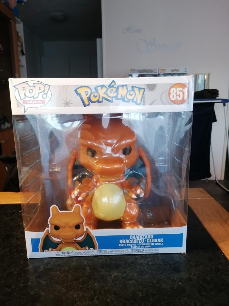 Grote Pokémon Charizard Funko Pop 851, Verzamelen, Ophalen, Nieuw